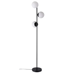 Lampa stojąca LILLY E14 25W Metal | Czarny