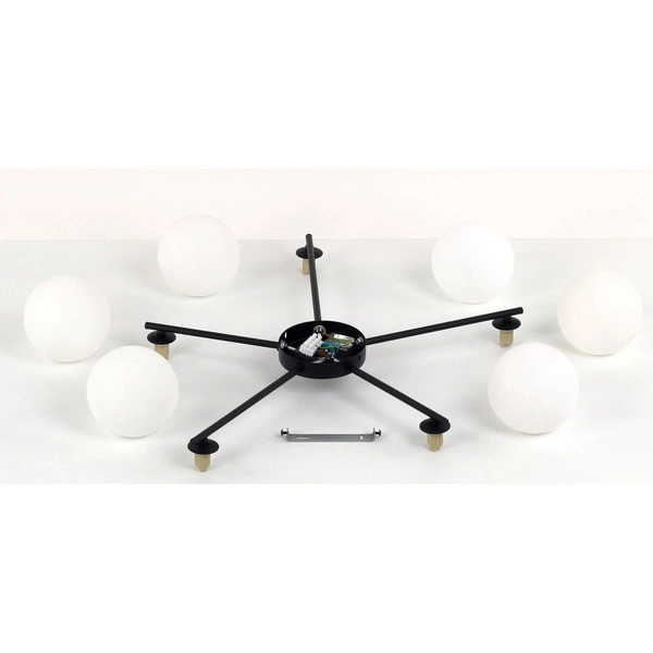 ELTON BLACK LAMPA SUFITOWA 5 10262