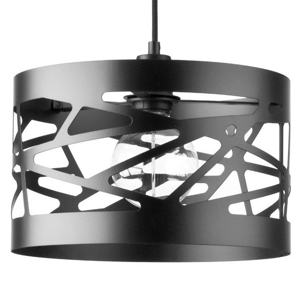 Lampa wisząca MODUŁ FREZ czarna 30cm