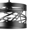 Lampa wisząca MODUŁ FREZ czarna 30cm