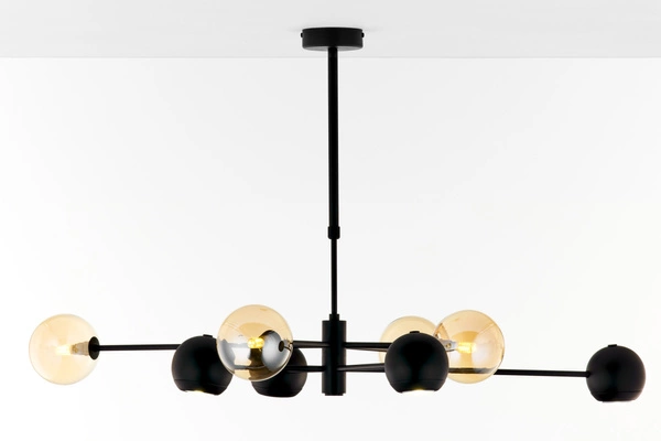 Nowoczesny Żyrandol MOKA wys. 47-69cm 4xG9 4xGU10
14W IP20 | Czarny