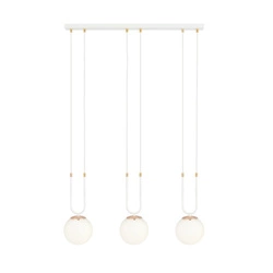 Lampa wisząca Emibig GLAM 3 Biały/OPAL 1115/3