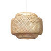 Lampa Wisząca Boho z Bambusa Abruzzo Livia 42cm E27