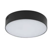 Plafon LID ROUND LED 16cm 25W barwa ciepła 3000K | czarny 10407
