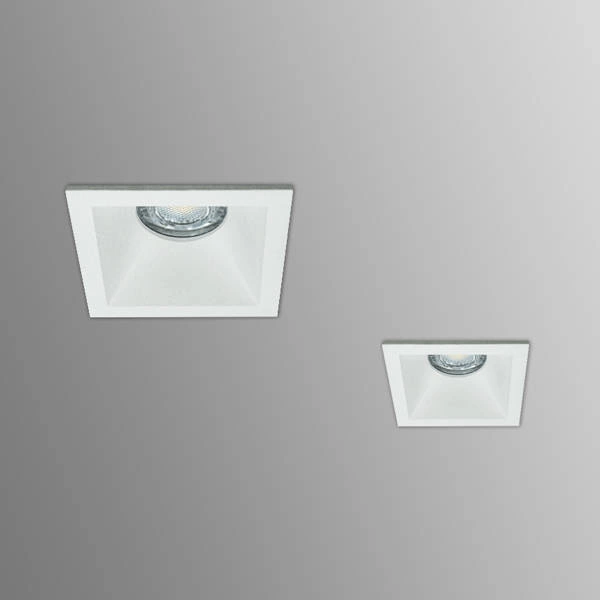 Oprawa wpuszczana oczko sufitowe CROSTI PERO SQ biały szer. 8,3cm