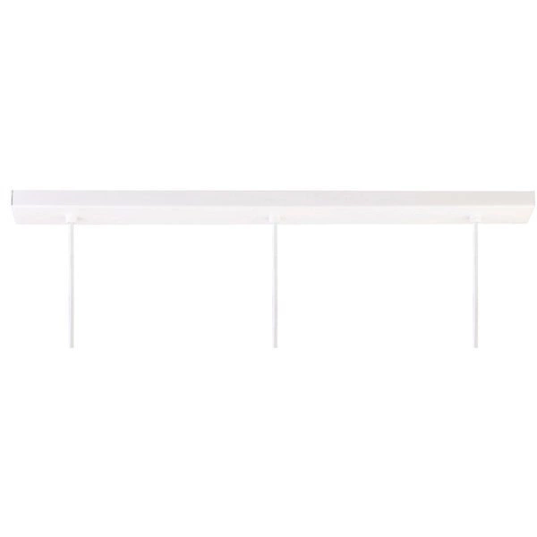 Lampa wisząca listwa FLESZ E27 3 ZWIS biały 31150