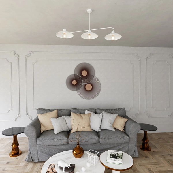 Lampa sufitowa Emibig FOSTER 3 Biały 1354/3