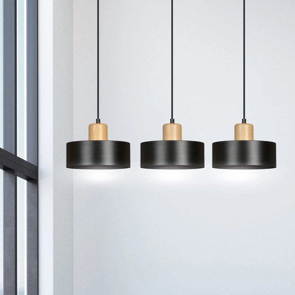 Lampa wisząca Emibig TORIN 3 Czarny 1046/3