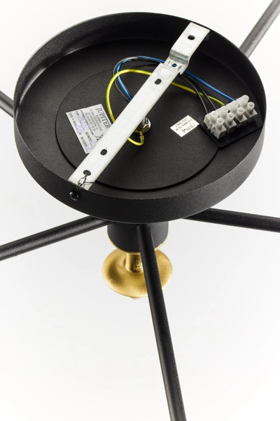 Nowoczesna Lampa sufitowa FIGARO wys. 34cm 6xG9 14W IP20 | Złoty