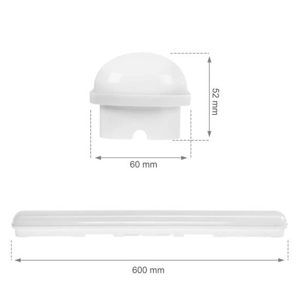 Oprawa hermetyczna LIMEA GO 25W 60CM IP65 NW | Biała