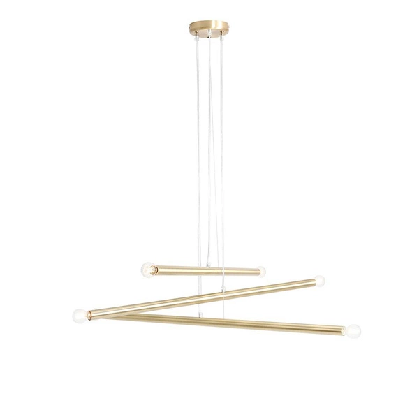 Aldex Lampa wisząca TUBO 6, 1072K40, mosiądz, 6x40W E14