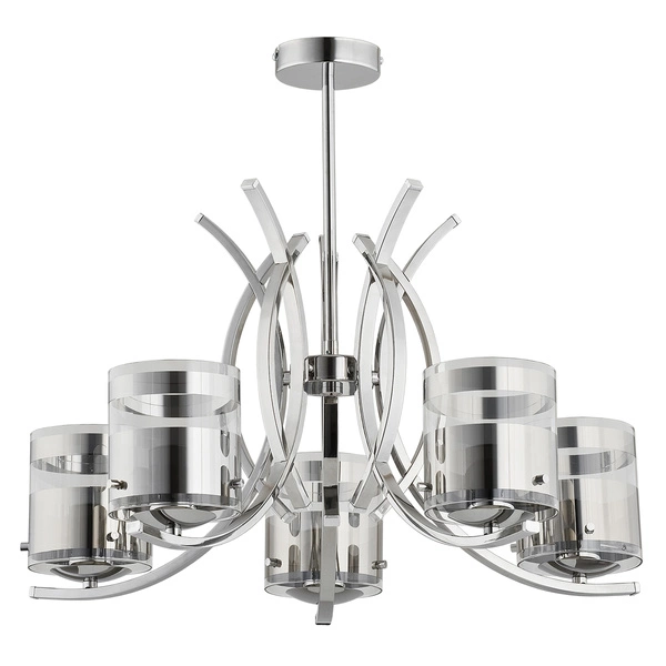 Lampa sufitowa ALFA INDIRA CHROM 5xE27 60cm | 23115
