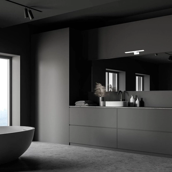 Kinkiet nad lustro biały SHINE 30cm