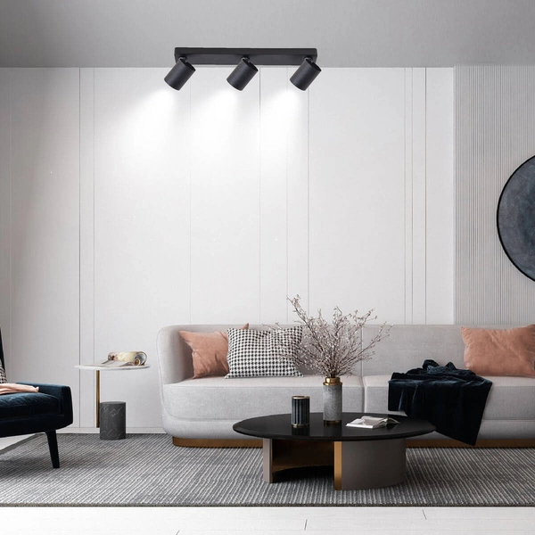 Spot czarny 3 pkt SNOW