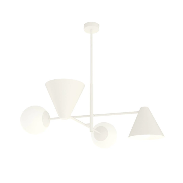 Lampa sufitowa Emibig HERMES 4 Biały 1348/4