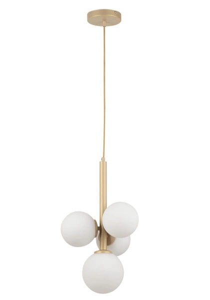 Lampa Sigma Perla 4 zwis złoty beż 33606