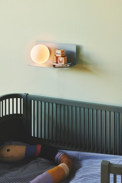 Kinkiet LILIBETH E14 25W Metal | Niebieski