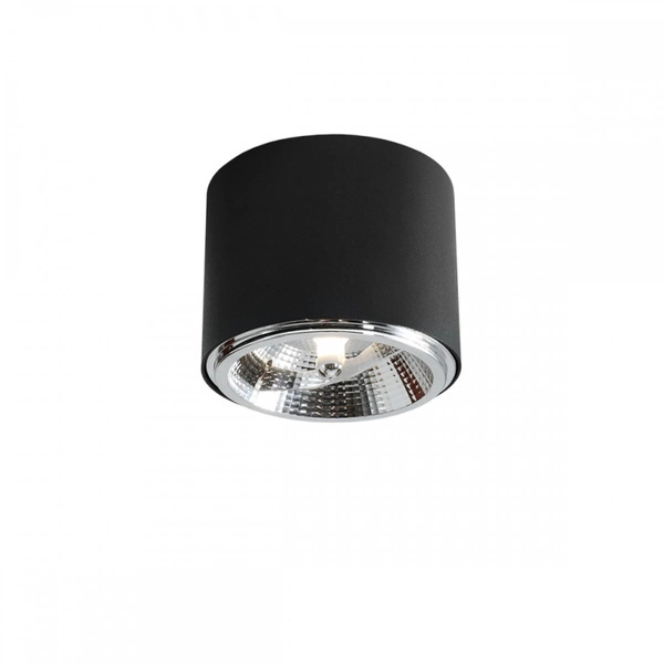Aldex Lampa sufitowa BOT 1047PL_G, czarna, 1x35W GU10