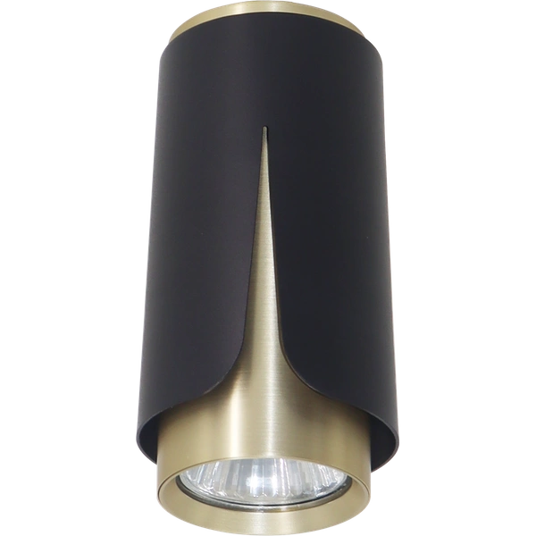 FLOWER BLACK GOLD DOWNLIGHT 1xGU10
