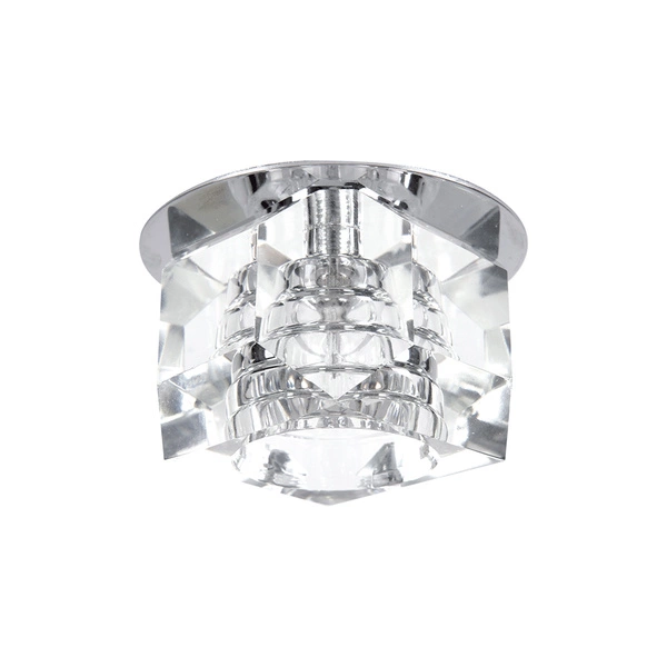 Cristaldream Zestaw Downlightów Zawiera 5xG4 LED 2,3W z zasilaczem Chromowany Metal/Szkło Przezroczyste 51295101