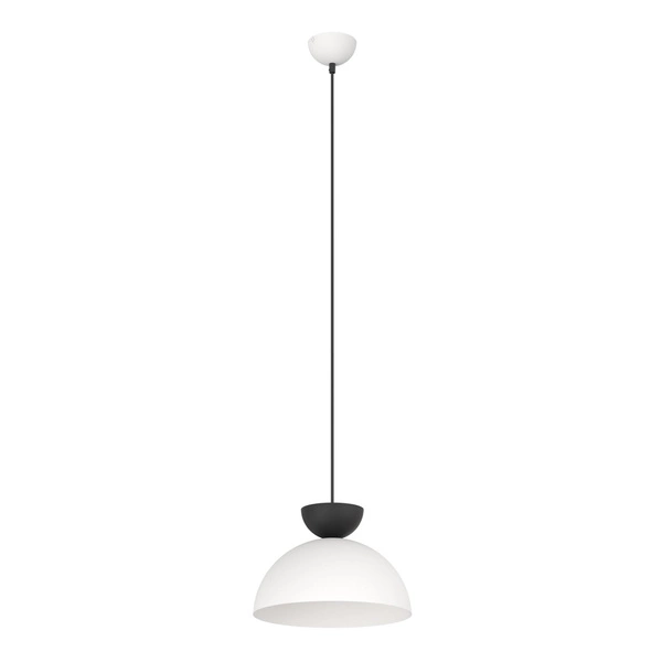 Lampa wisząca Emibig LUNARO 1S BL Biały/Czarny 1475/1S