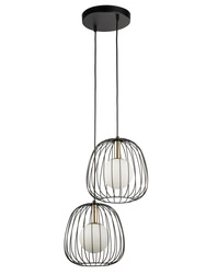 Lampa Sigma BELL 2 czarny/złoty 40728