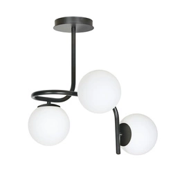 Lampa sufitowa Emibig KALF 3 Czarny 1030/3