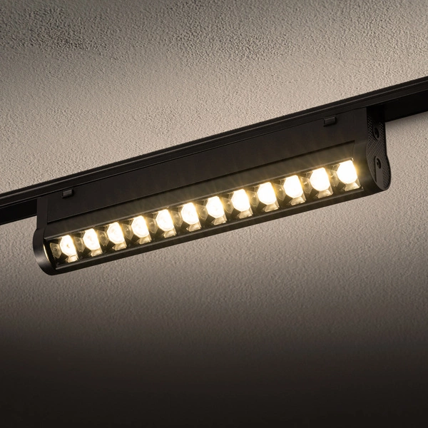 Oprawa liniowa FOCUS SWING LED UT-LVM 12W 3000K 1000lm dług.23.5cm | Czarny 11311