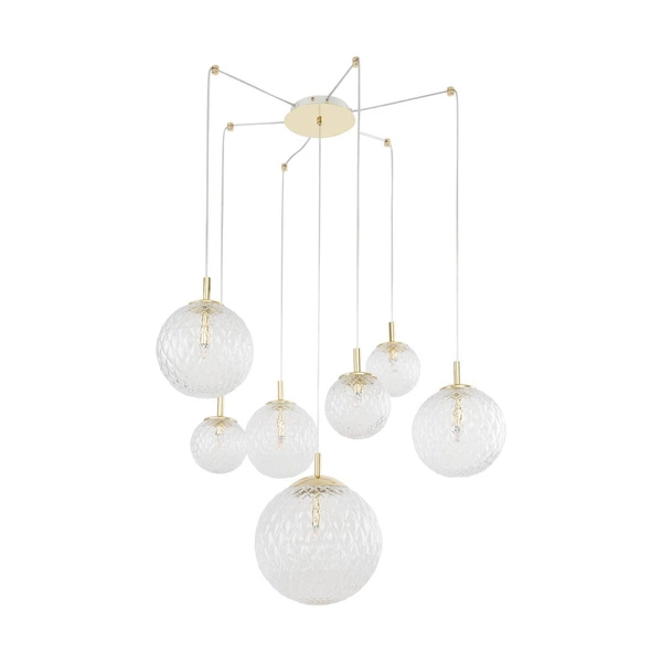 CADIX GOLD LAMPA SUFITOWA 7 PŁ 4608