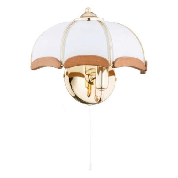 Kinkiet ALFA SIKORKA DREWNIANY 1xE14 30cm | 768