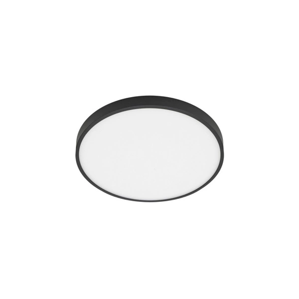 Plafon RIBERIO śr. 28cm 30W LED neutralna biel 4000K | czarny