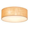 Jute Lampa Sufitowa 3xE27 Max.25W Biały/Beżowy 47923802