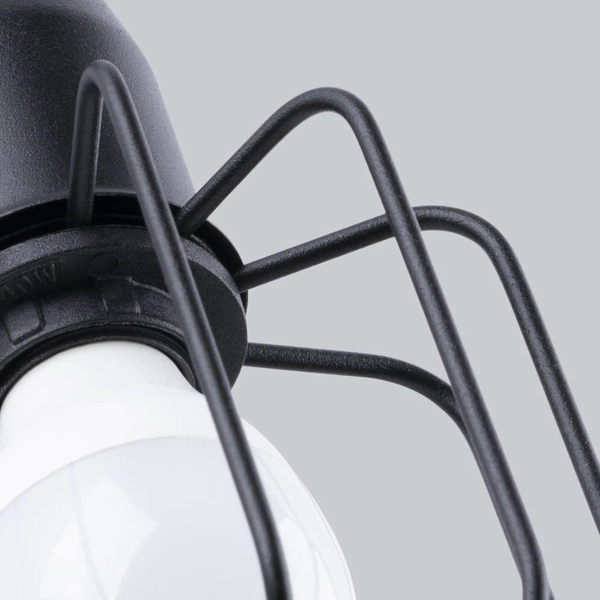 Kinkiet BELUCI 1S, czarny, 1x40W E14, SL.1117