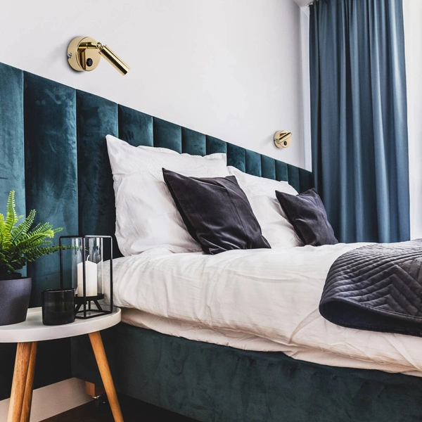 ENZO GOLD KINKIET 1 PŁ G_9 1372