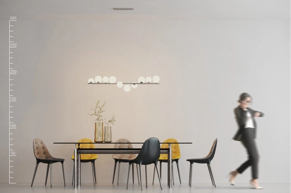 Azzardo SYBILLA 10 PENDANT BK 4404