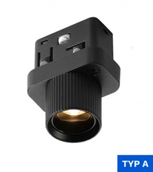 Soczewka magnetyczna okrąg DDCX-HX-DGY02 2W 3000K
