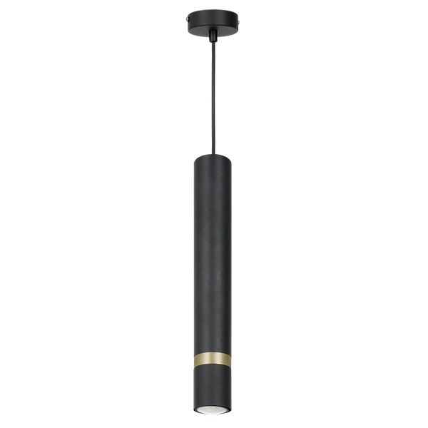 Lampa wisząca JOKER, czarny/złoty satynowy, 1x8W GU10, MLP9666