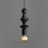 TOWER BLACK LAMPA WISZACA 1XE27 10871