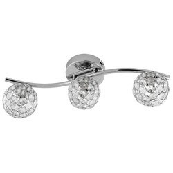 Lampa sufitowa SRARLET listwa 93-85934 chrom/transparentny 3xG9