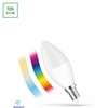 Żarówka LED ŚWIECOWA sterowana Bluetooth RGBW + CCT barwa 2700 - 6000K 4,9W E14 SMART Simply multikolor