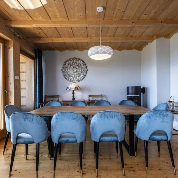 Lampa wisząca REUS biała 47cm