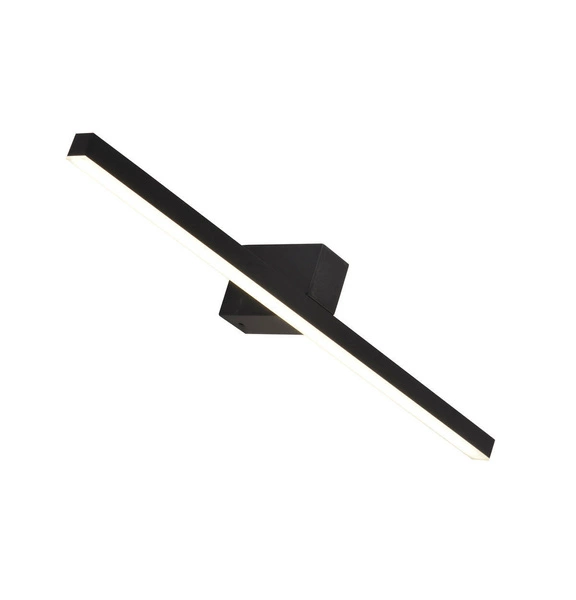 Kinkiet NEVADA L, czarny, 20W LED, barwa neutralna 4000K, IP44