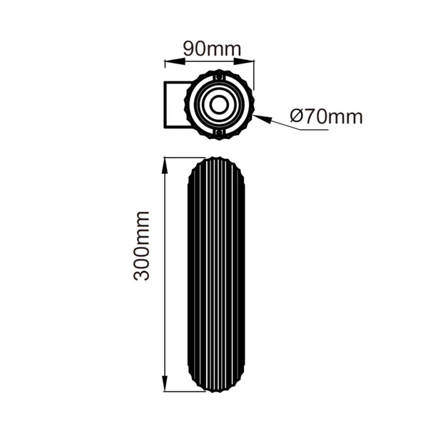 Kinkiet Tokio 2, biały, 2x50W GU10