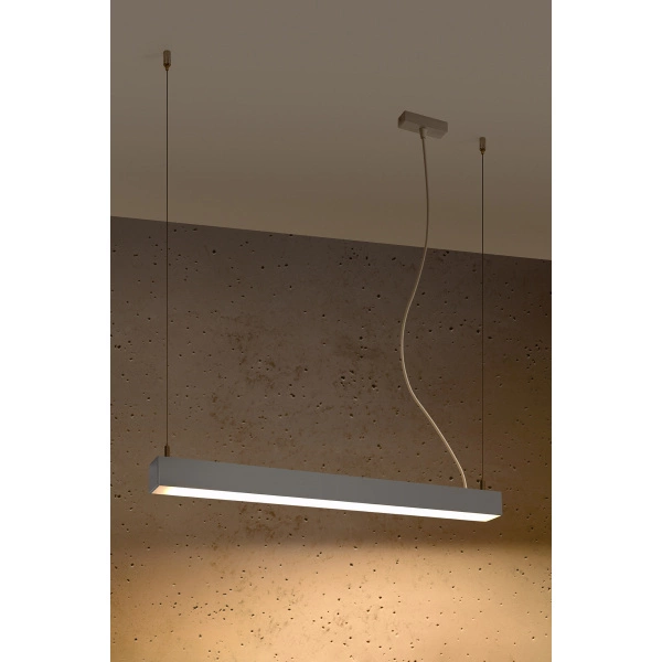Lampa wisząca PINNE 650 ALUMINIUM 22W barwa ciepła 3000K TH.031