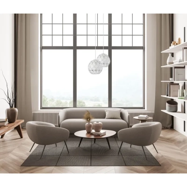 Lampa wisząca Paulela wys. cał. 92,5cm E27 | biały