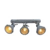 Lampa sufitowa CRODO listwa 93-71125 3xE14 szara