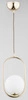 Lampa wisząca ALFA NOVAL M ZŁOTA 1xE14 17cm | 60698