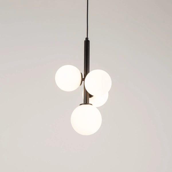 Lampa Sigma Perla 4 zwis czarny 33487