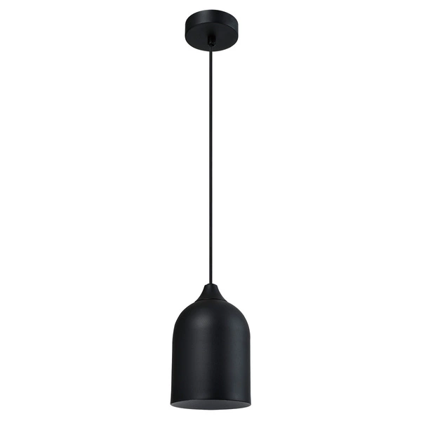 Metalowa lampa wisząca Nilo czarna 1xGU10