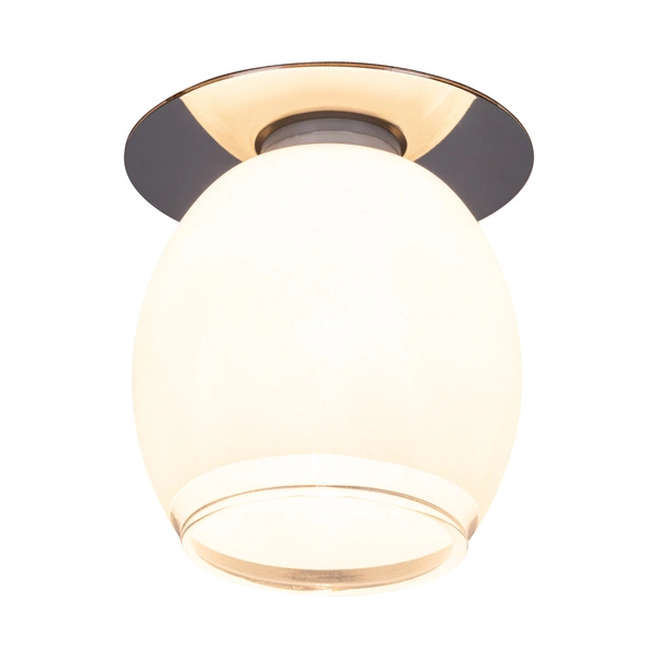 Lampa sufitowa Cristaldream w zestawie 1xG9 Max.28W Chromowany metal/białe szkło/przezroczyste szkło 5191001